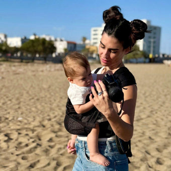 Mini Monkey Toddler Carrier - Tragehilfe Sand Minimonkey
