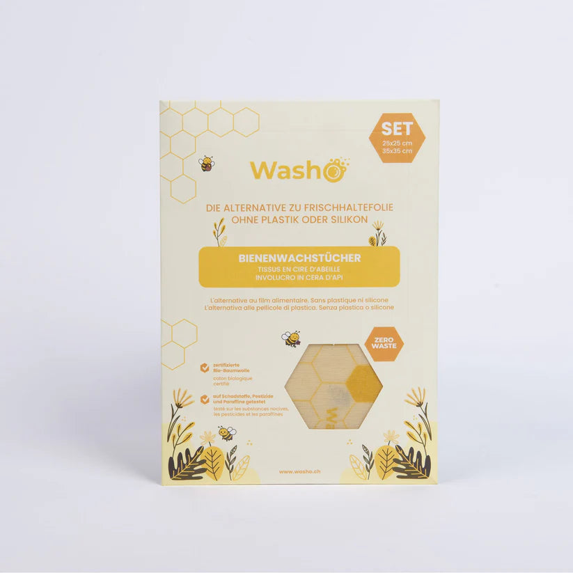Washo Bienenwachstücher Set washo