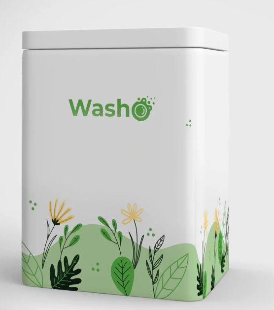 Washo Aufbewahrungsbox Waschstreifen - Familienbande - washo