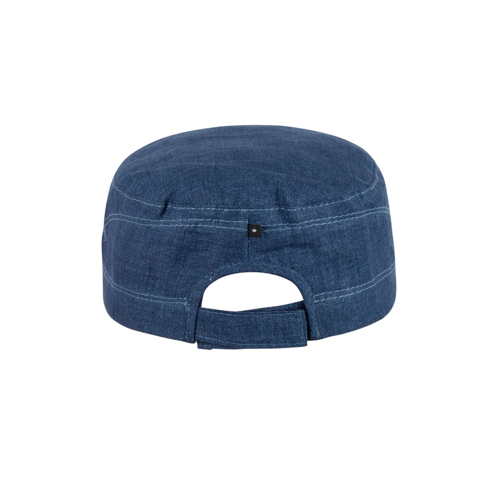 PurePure Schirmcap Leinen - steel blue - Familienbande - purepure