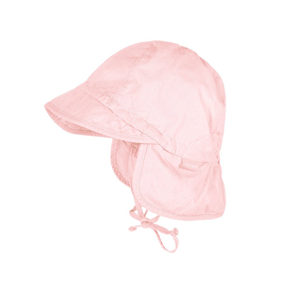 Maximo Baby Schildmütze mit Nackenschutz kurz - Rosa maximo