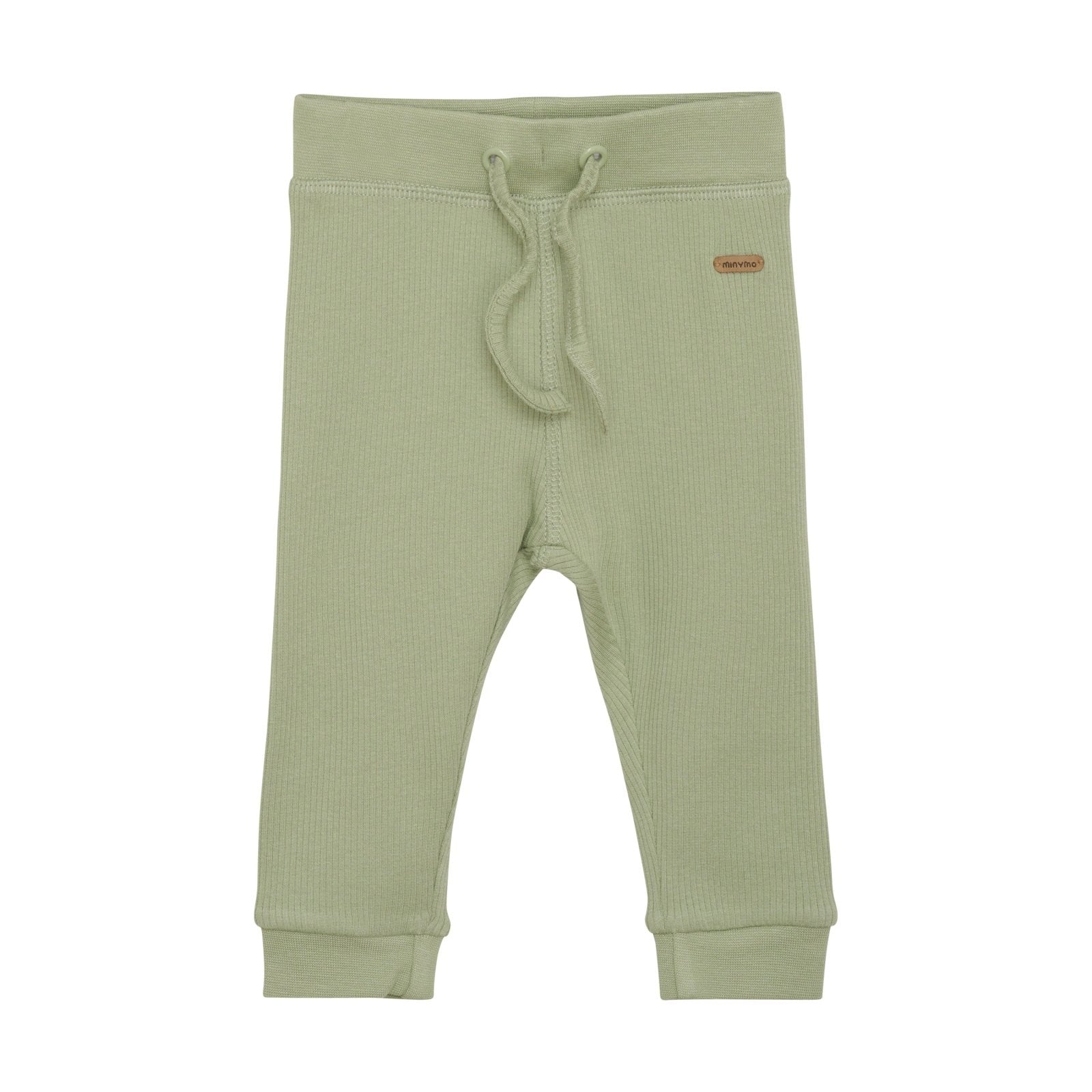 Kopie von Minymo Hose in Rippoptik - Reseda Minymo