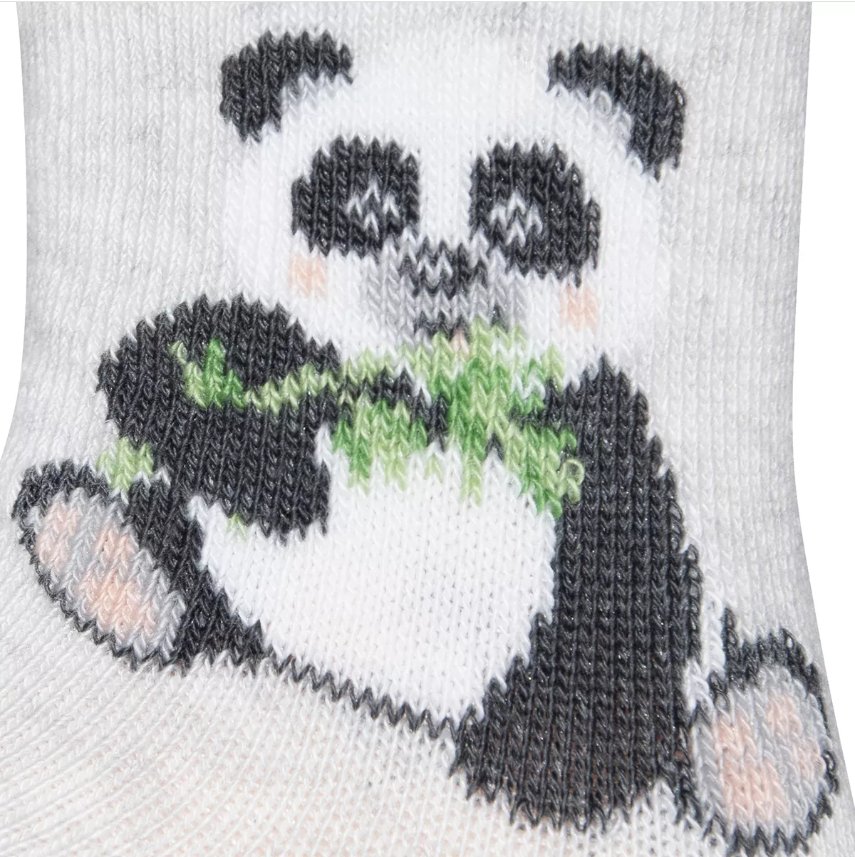 Socken GOTS Panda - Familienbande - Ewers