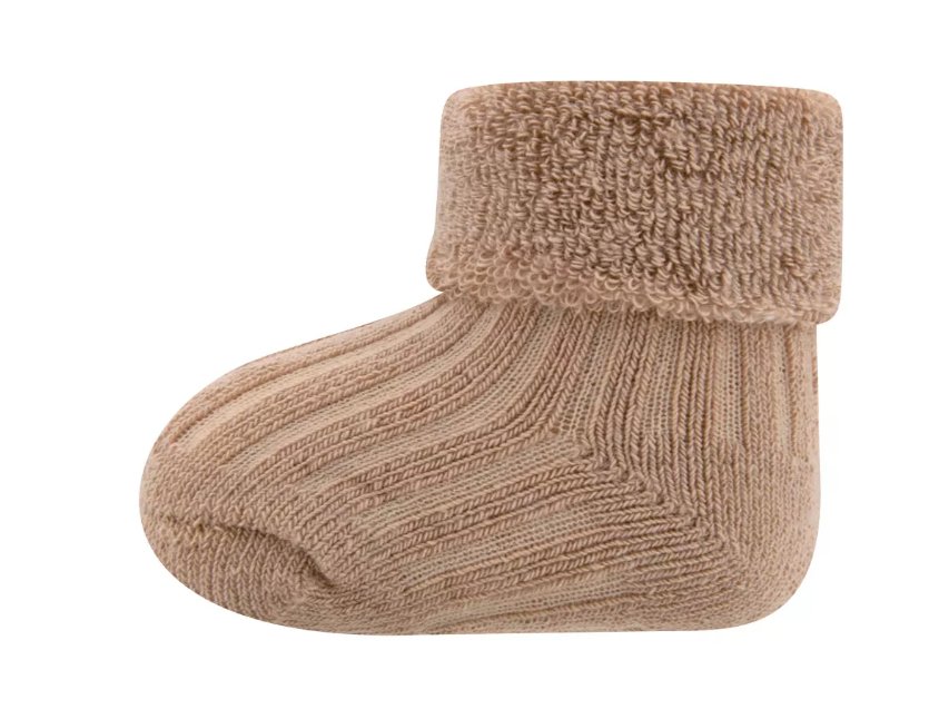 Babysocken 3er Pack Rippe/Umschlag Ewers