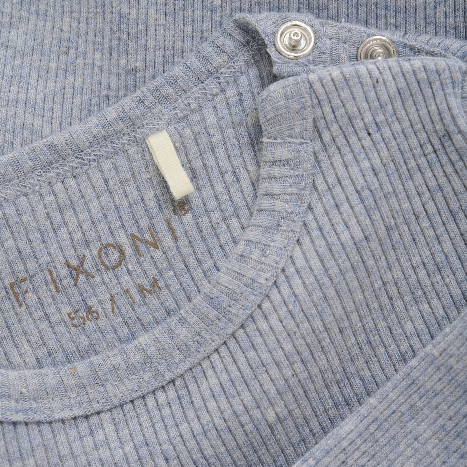 Fixoni Tencel Body in Rippoptik - Gray dawn fixoni