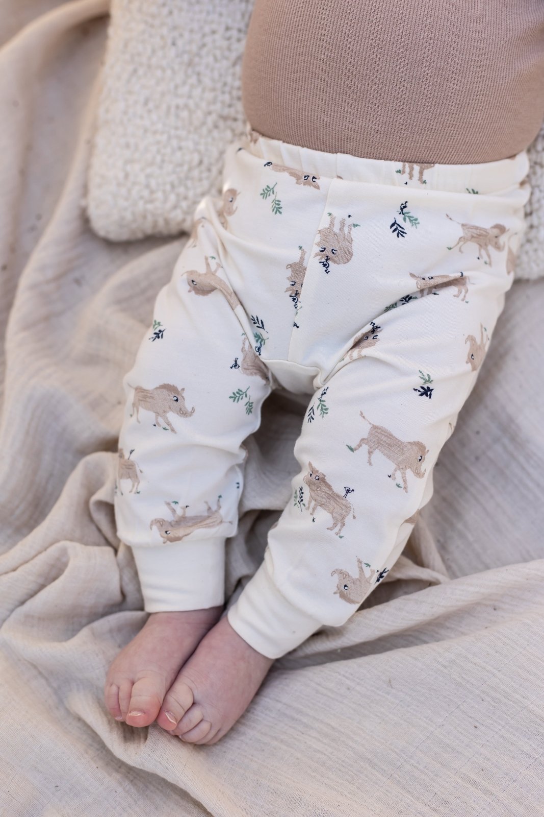 CeLaVi Leggings Bambusviskose/Baumwolle - Wildschweinchen CeLaVi