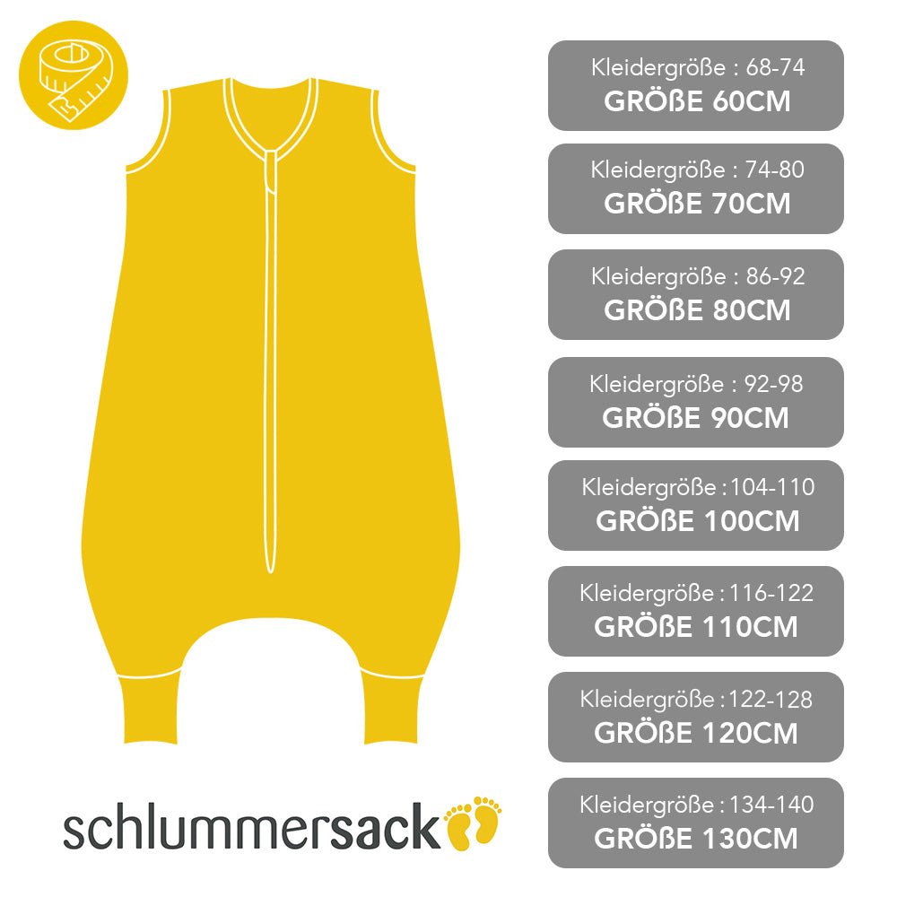 Schlummersack 2.5 Tog mit Umschlagmöglichkeit bei Füssen - Olive Slumbersac