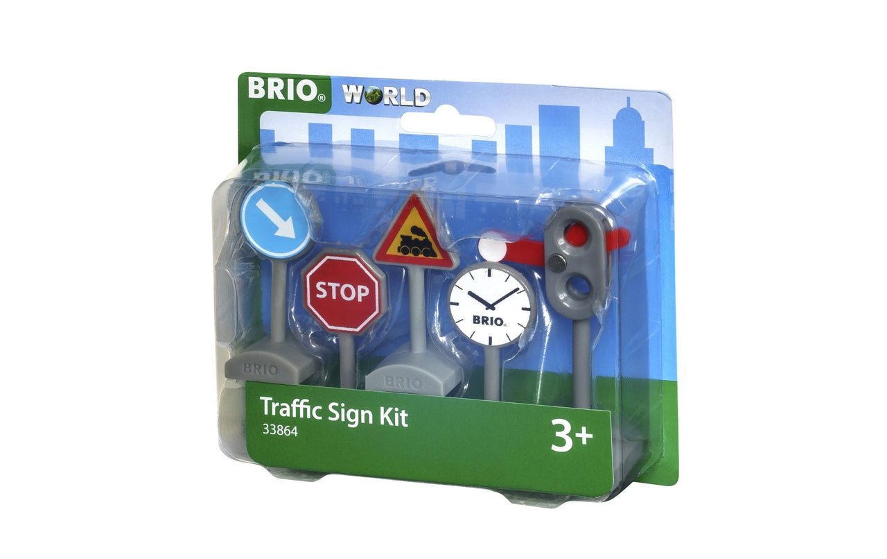 BRIO BRIO World Verkehrszeichen-Set - Familienbande