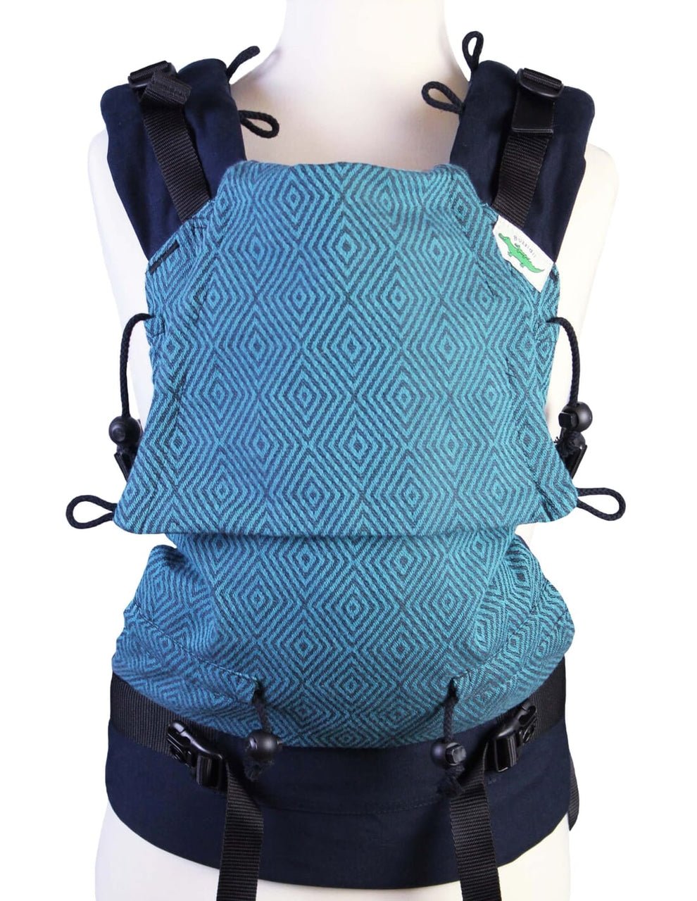 Buzzidil Babytrage I Diamond Dust Saphir - Baby Size - Familienbande