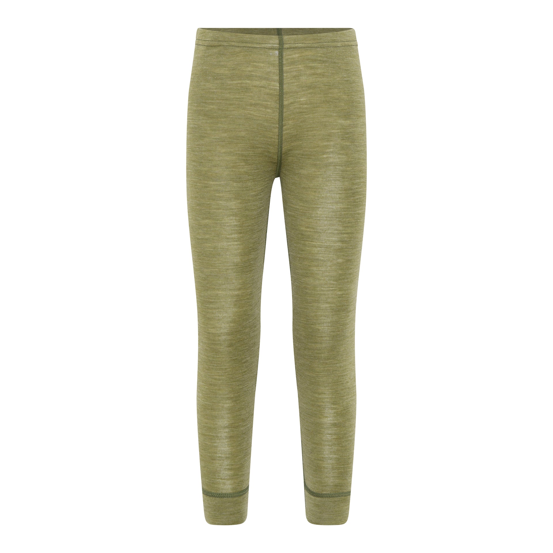 CeLaVi Leggins Merinowolle - Loden Green Melange - Familienbande