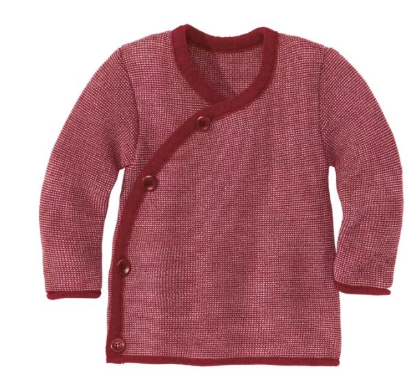 Disana Melange-Jacke - Bordeaux-rosé - Familienbande