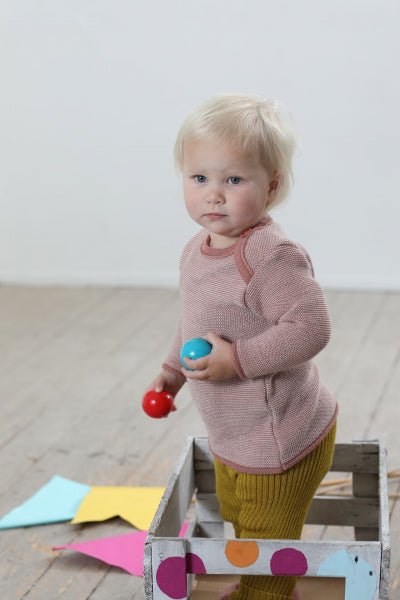 Disana Melange-Pullover - curry-gold - Familienbande