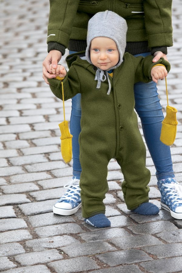 Disana Walk-handschuhe Karamell - Familienbande