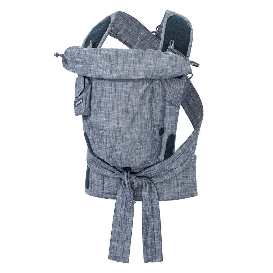 HOPPEDIZ® Fullbuckle Bondolino - Poplin Denim - Familienbande