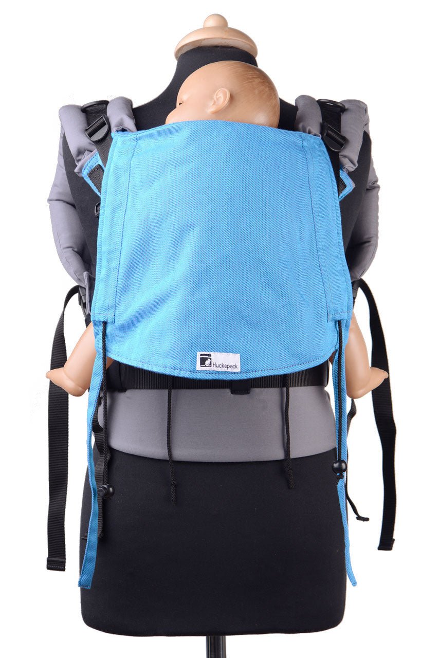 Huckepack Fullbuckle Medium blau - Familienbande