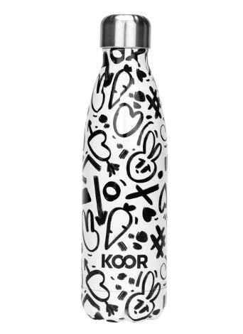 KOOR Thermosflasche 500ml - Graffity - Familienbande