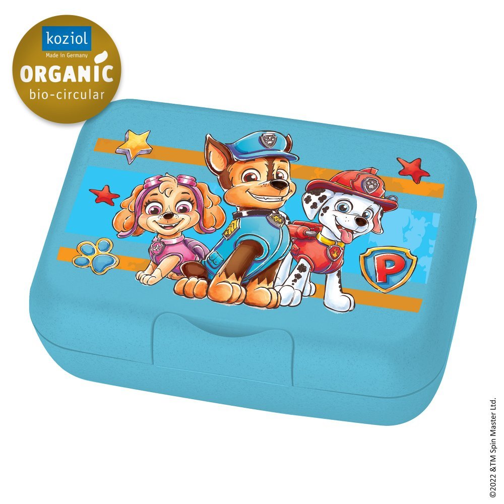 Koziol Lunchbox CANDY L - blau Paw Patrol - Familienbande