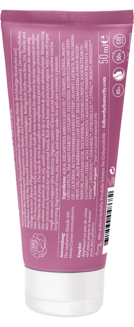 Farfalla "Hippie Rose" Happiness Handcreme farfalla