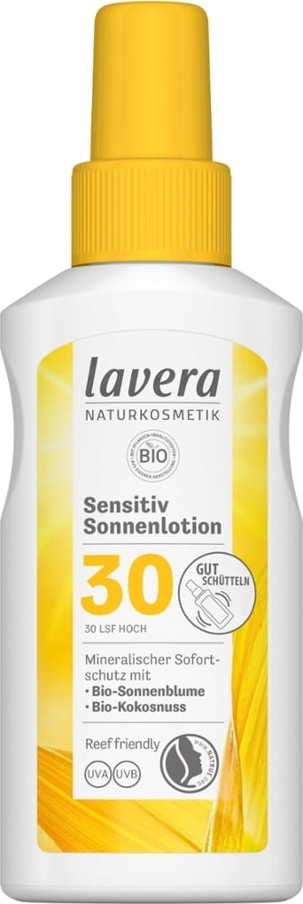 Lavera Sensitiv Sonnencreme 30 SPF - 100 ml - Familienbande
