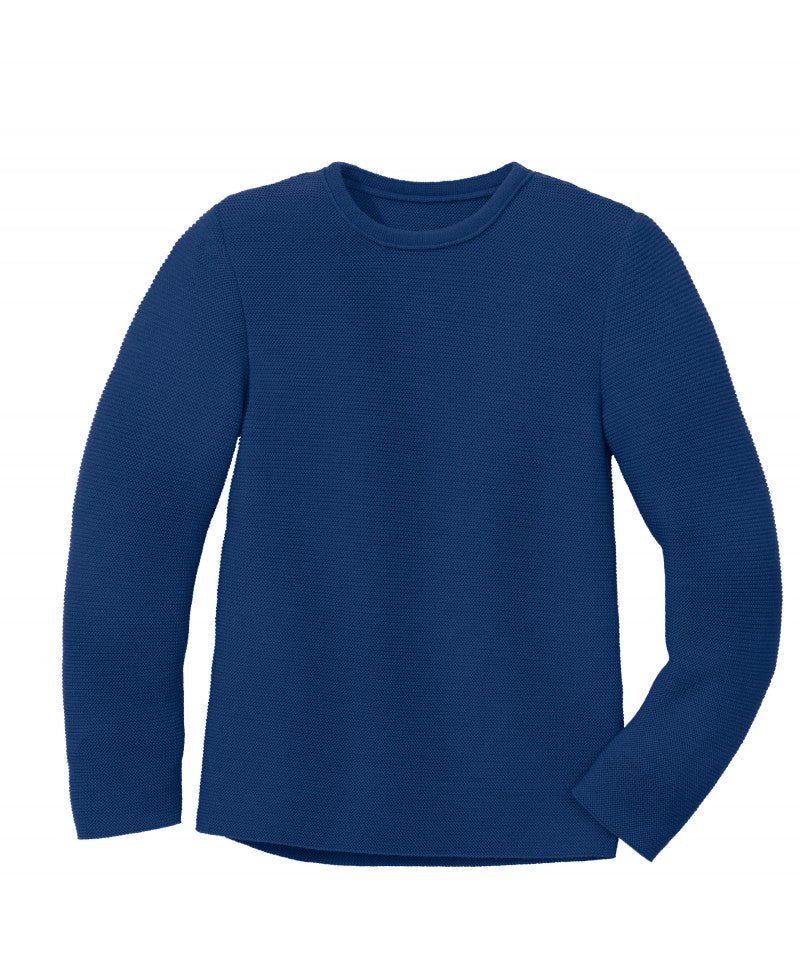 Disana Linksstrick-Pullover - Marine - Familienbande - Disana