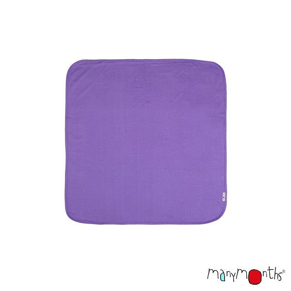 Manymonths Eco Hempies UV-Blanket Decke Sheer Violet - Familienbande