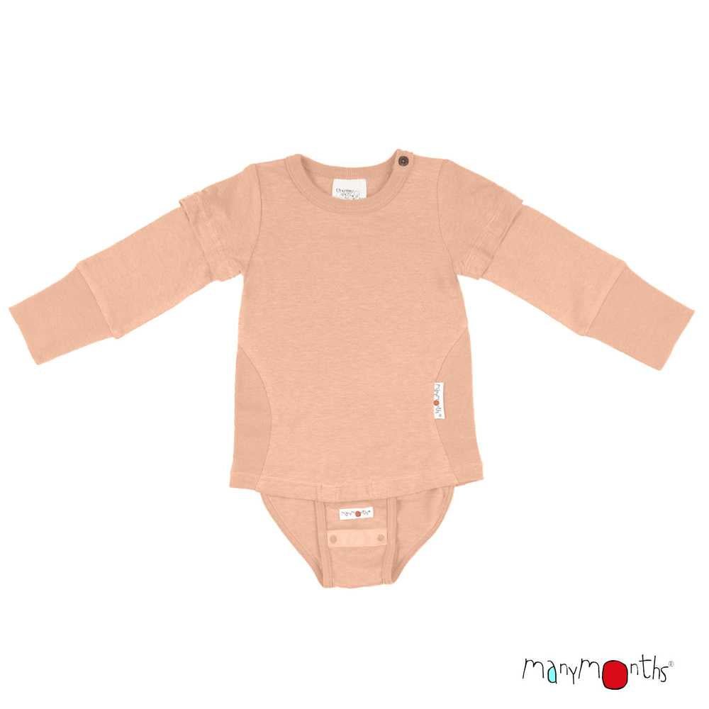 ManyMonths Long/Short Sleeve Body/Top Hanf - Apricot Cheese - Familienbande