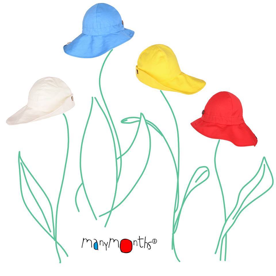ManyMonths Summer Hat Original (Mütze) - Poppy Red - Familienbande
