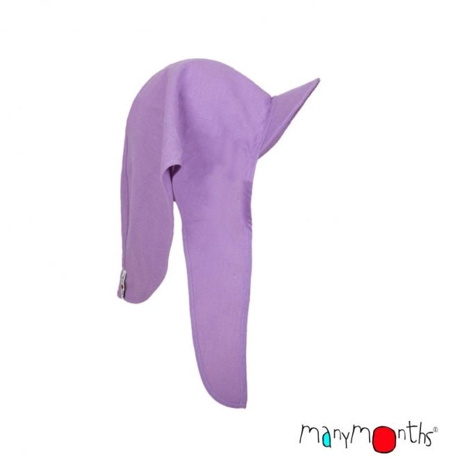 ManyMonths Summer Visor Scarf- sheer violett ManyMonths
