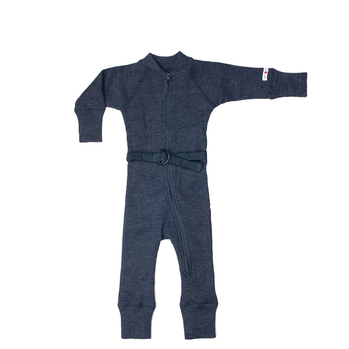 ManyMonths Woll-Overall Foggy Black ManyMonths