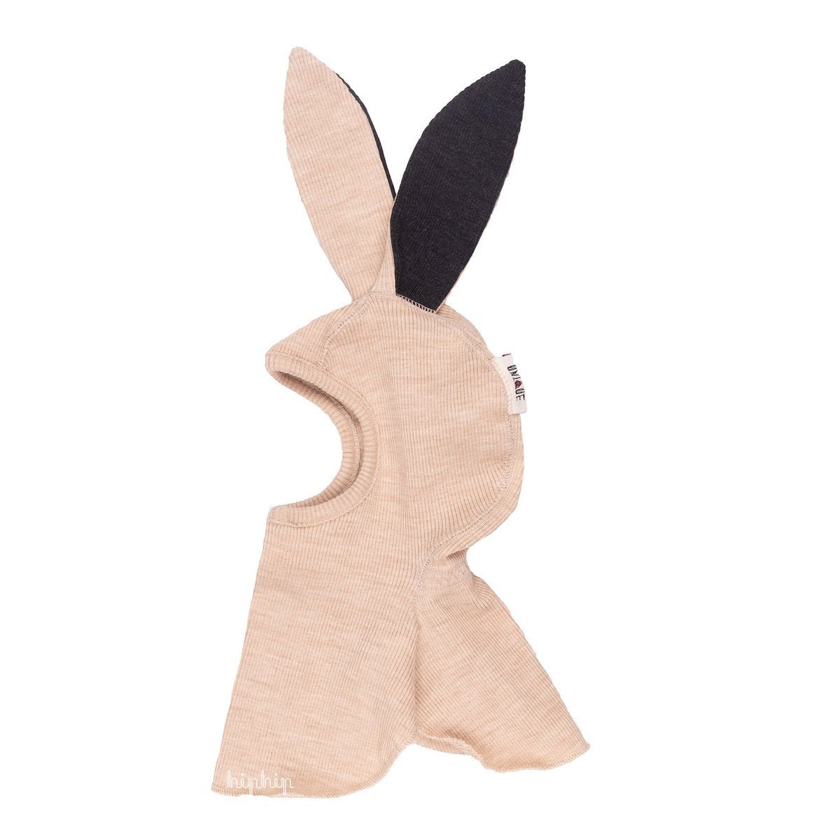ManyMonths Woolies Elephant Bunny Ears - Wintermütze - Toasted Coconut ManyMonths