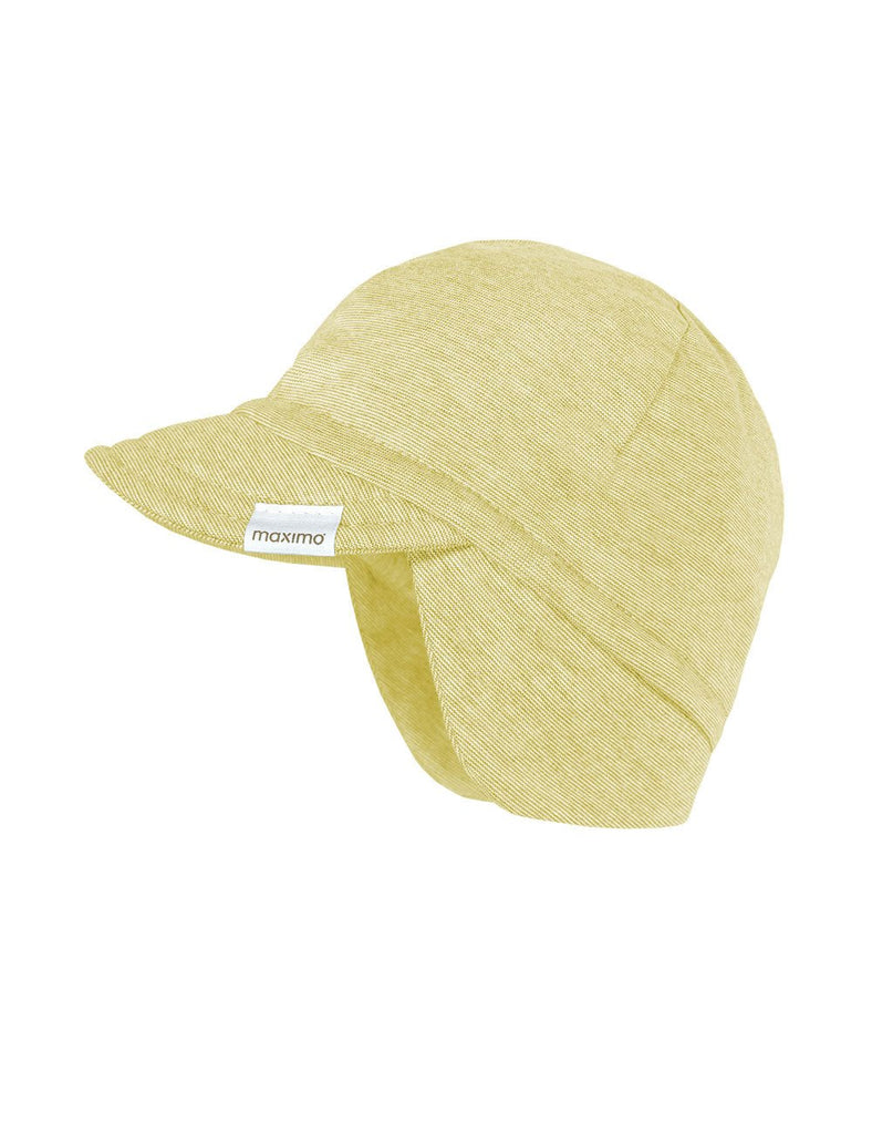 Maximo Mini Schildmütze Jersey - sommercurry-weiss - Familienbande