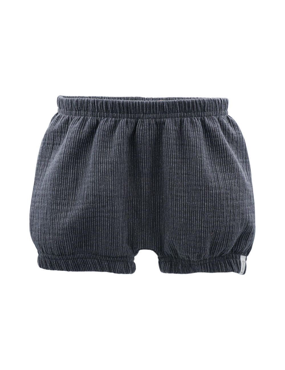 Maximo Musselin Mini-Shorts - anthrazit gestreift - Familienbande