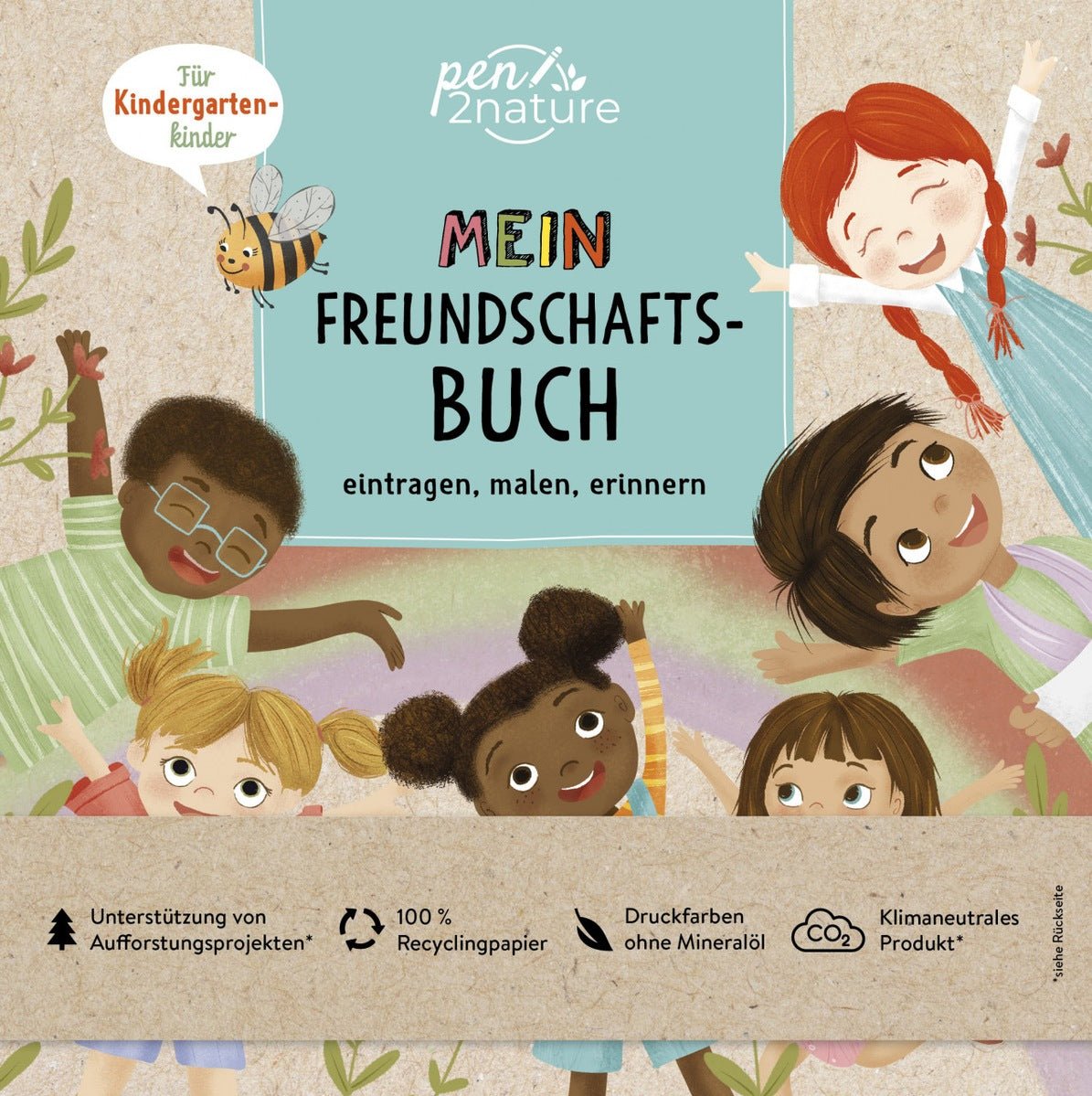 Mein Freundschaftsbuch Kindergarten von pen 2nature - Familienbande
