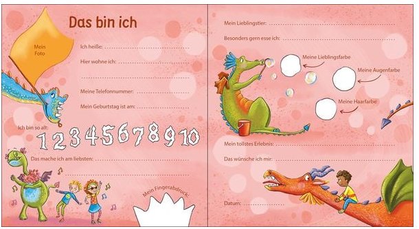 Meine Kindergartenfreunde - Drachen - Familienbande