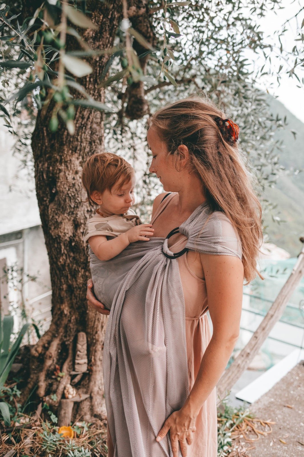 Neko Aqua Ring Sling - grey neko