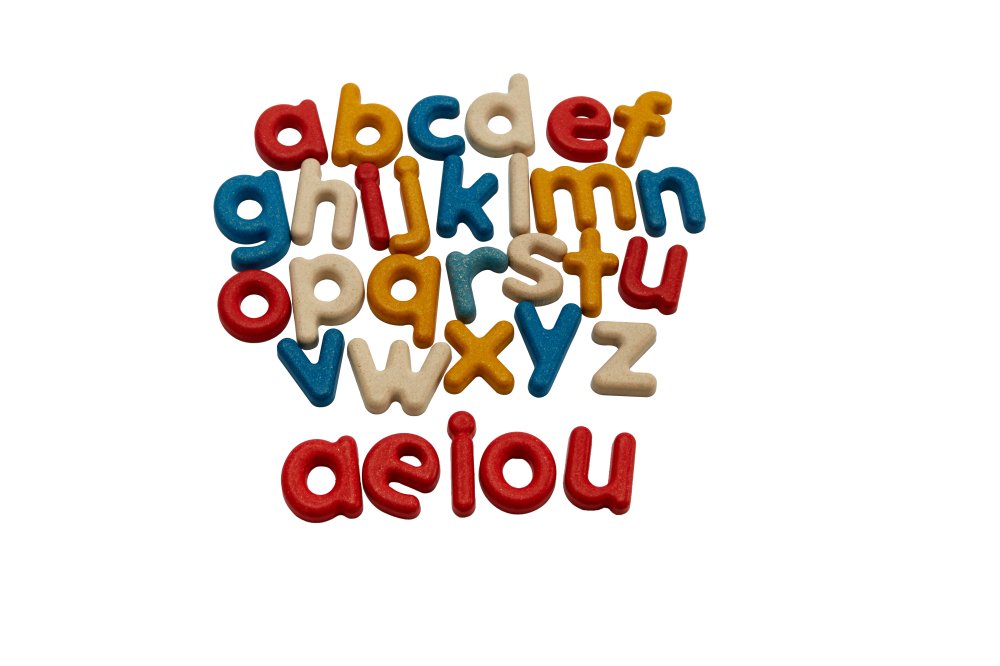 Plan Toys Alphabet Kleinbuchstaben - Familienbande