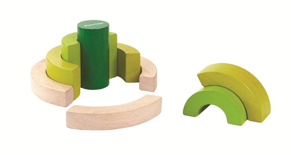 Plan Toys Curve Blocks - Familienbande