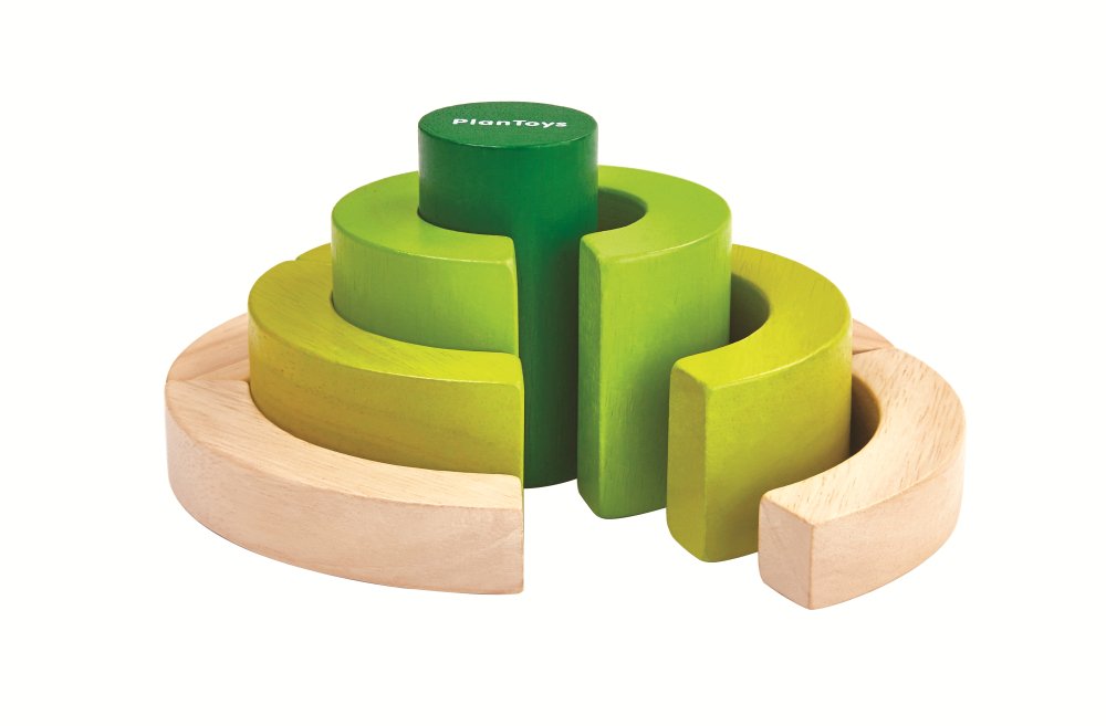 Plan Toys Curve Blocks - Familienbande