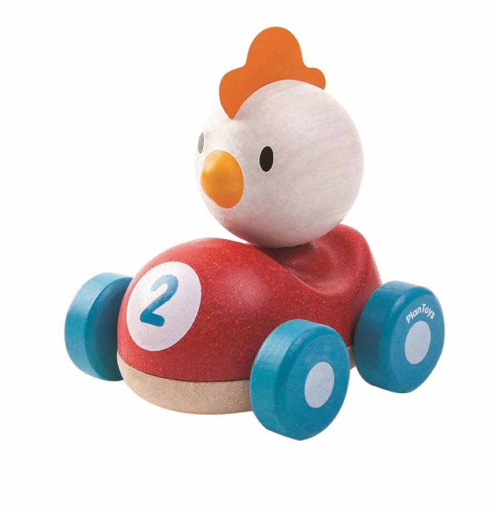 Plan Toys Hühnchen-Flitzer - Familienbande