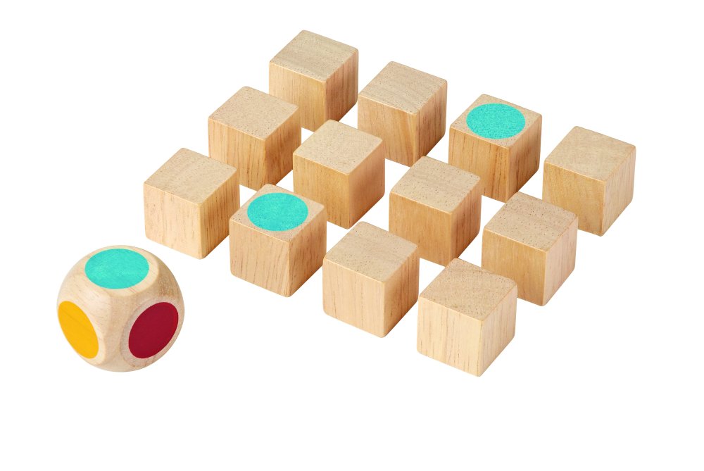 Plan Toys Mini Memo-Spiel in der Box - Familienbande