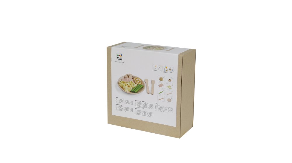 Plan Toys Pasta-Teller mit Lachs Plan Toys