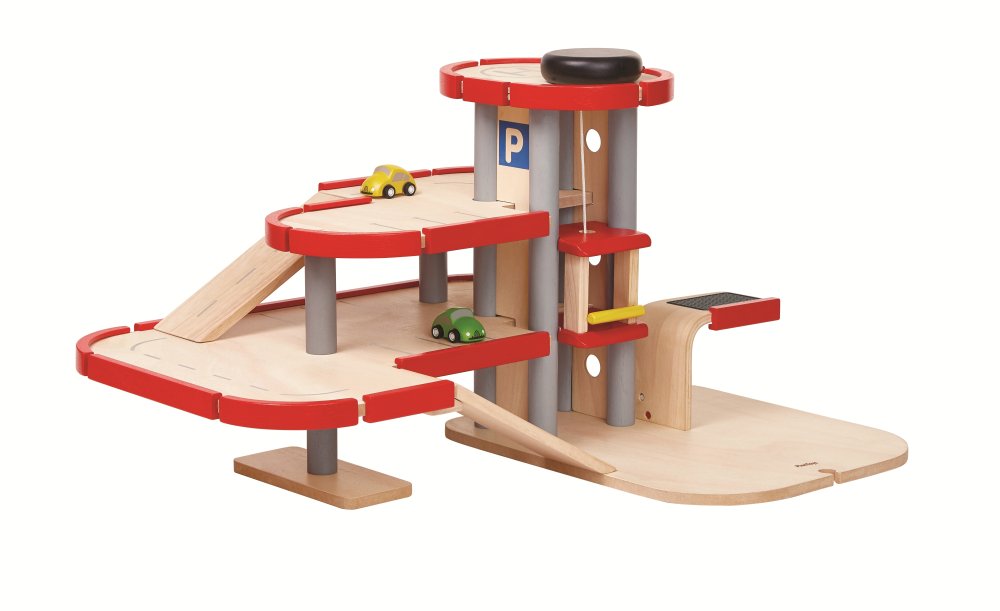 Plan Toys PlanWorld Parkhaus - Familienbande