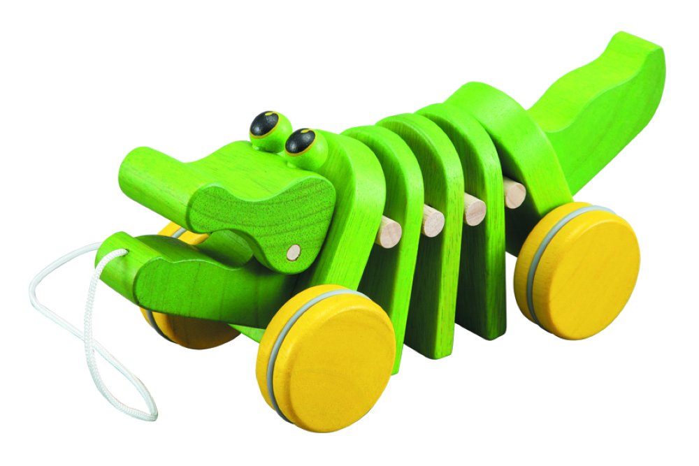 Plan Toys Tanzender Alligator/ Krokodil - Familienbande