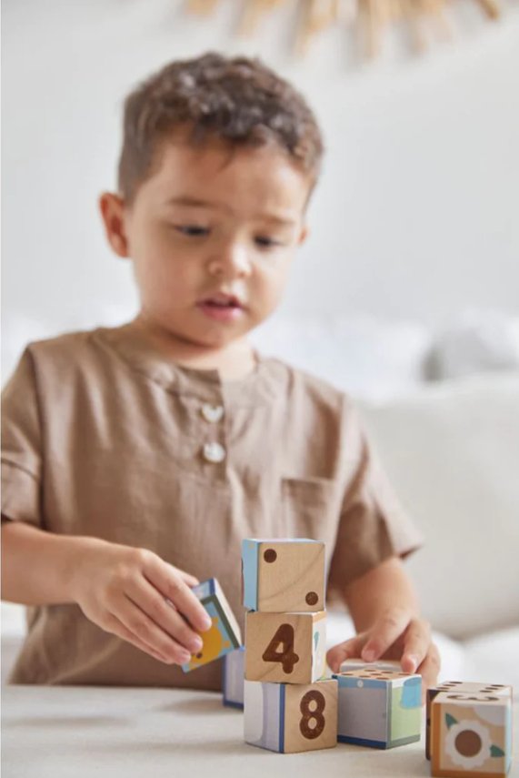 Plan Toys Tier Würfelpuzzle Plan Toys