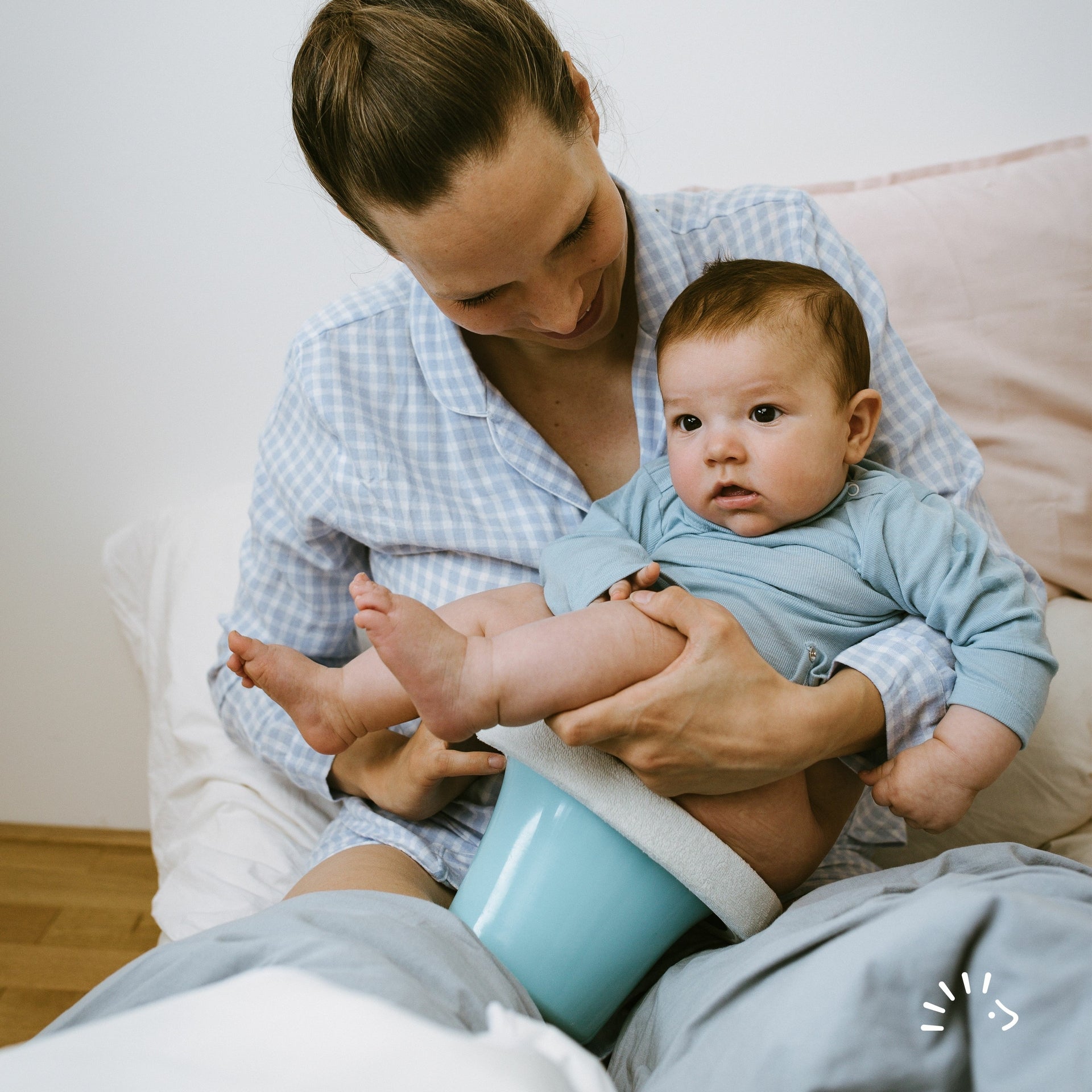 Popolini Potty Töpfchen Windelfrei - blau - Familienbande