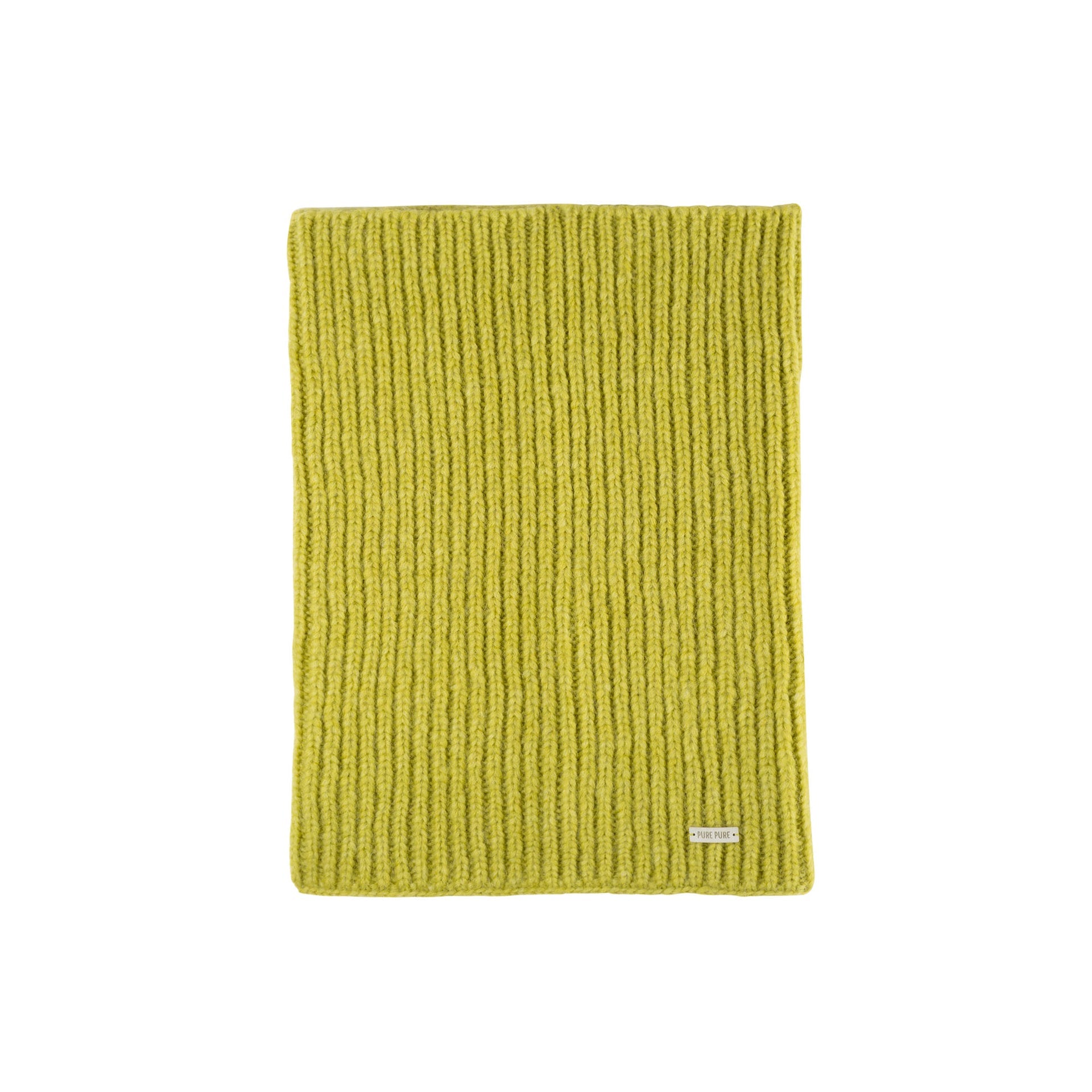 PurePure Damen-Loop Babyalpaka - lime purepure
