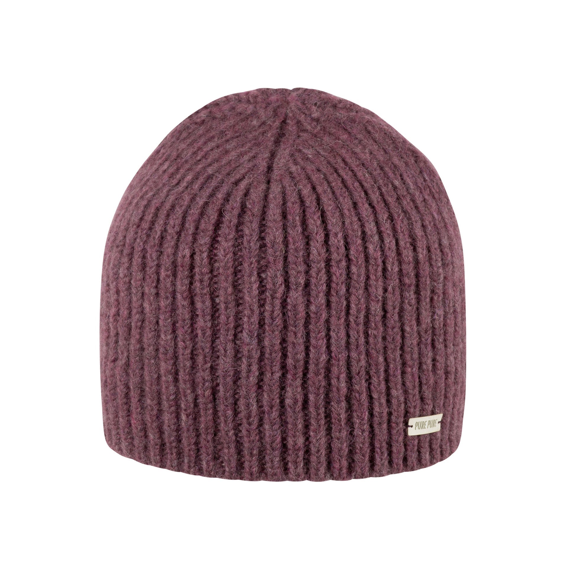 PurePure Damen Mütze aubergine purepure