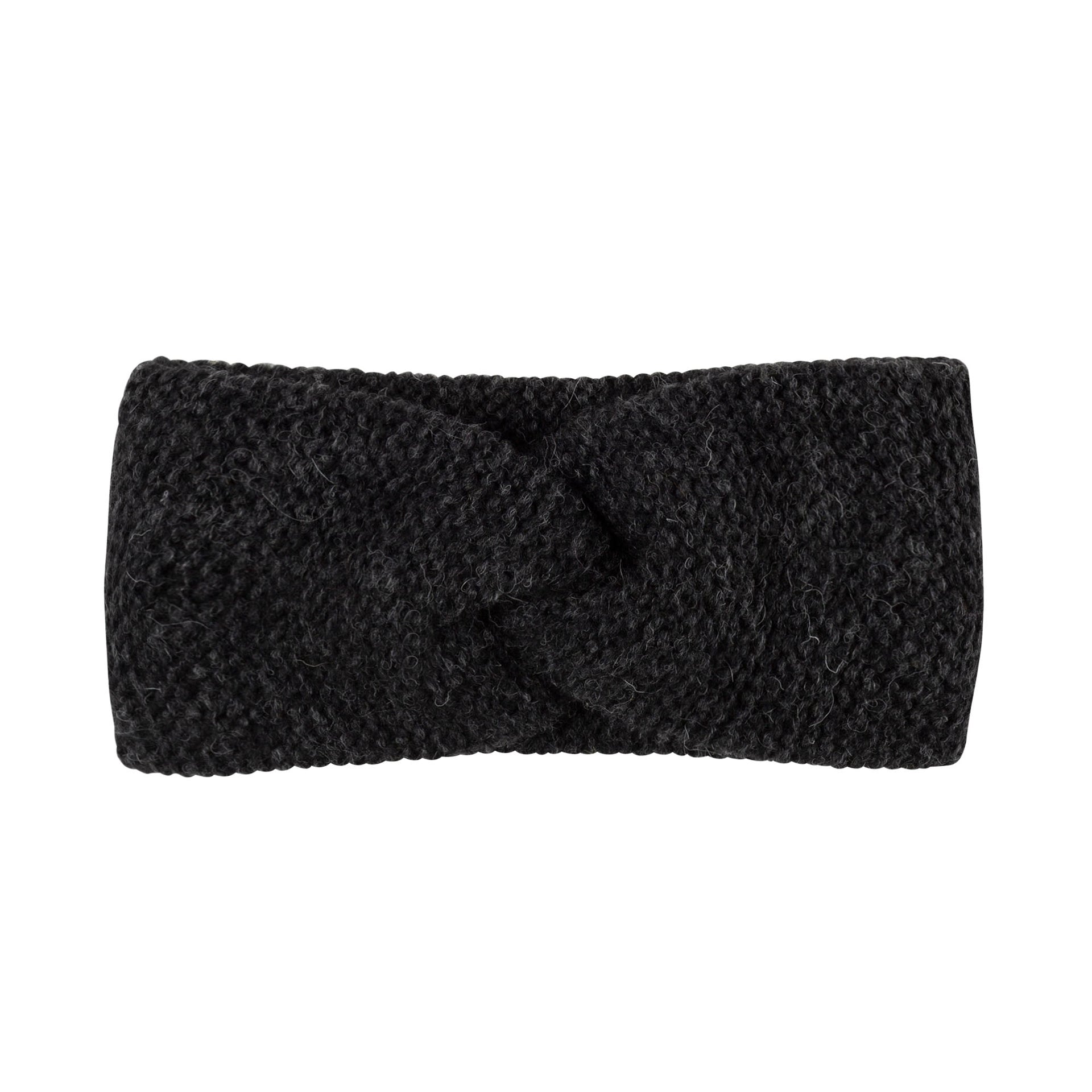 PurePure Damen- Stirnband Babyalpaka - anthrazit purepure