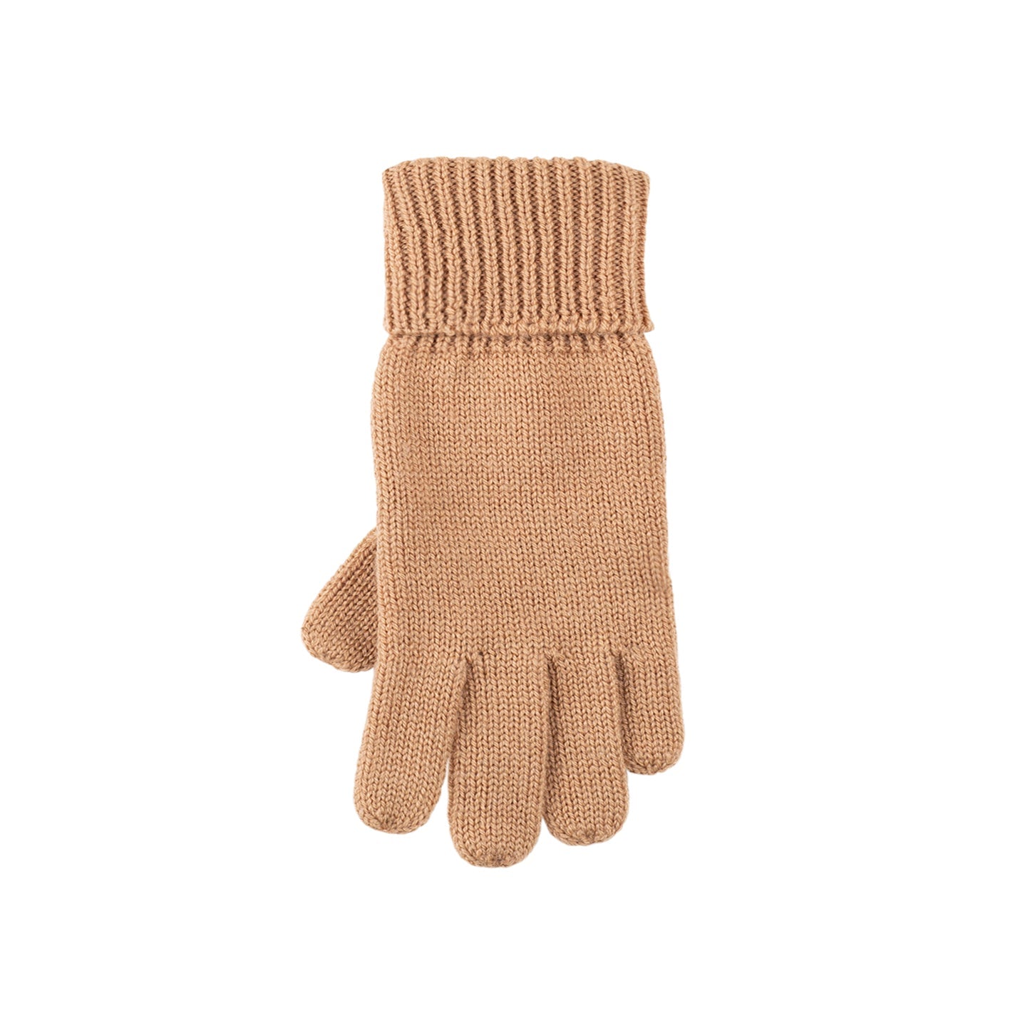 PurePure Erwachsenen Finger-Handschuhe Merino - beige - Familienbande
