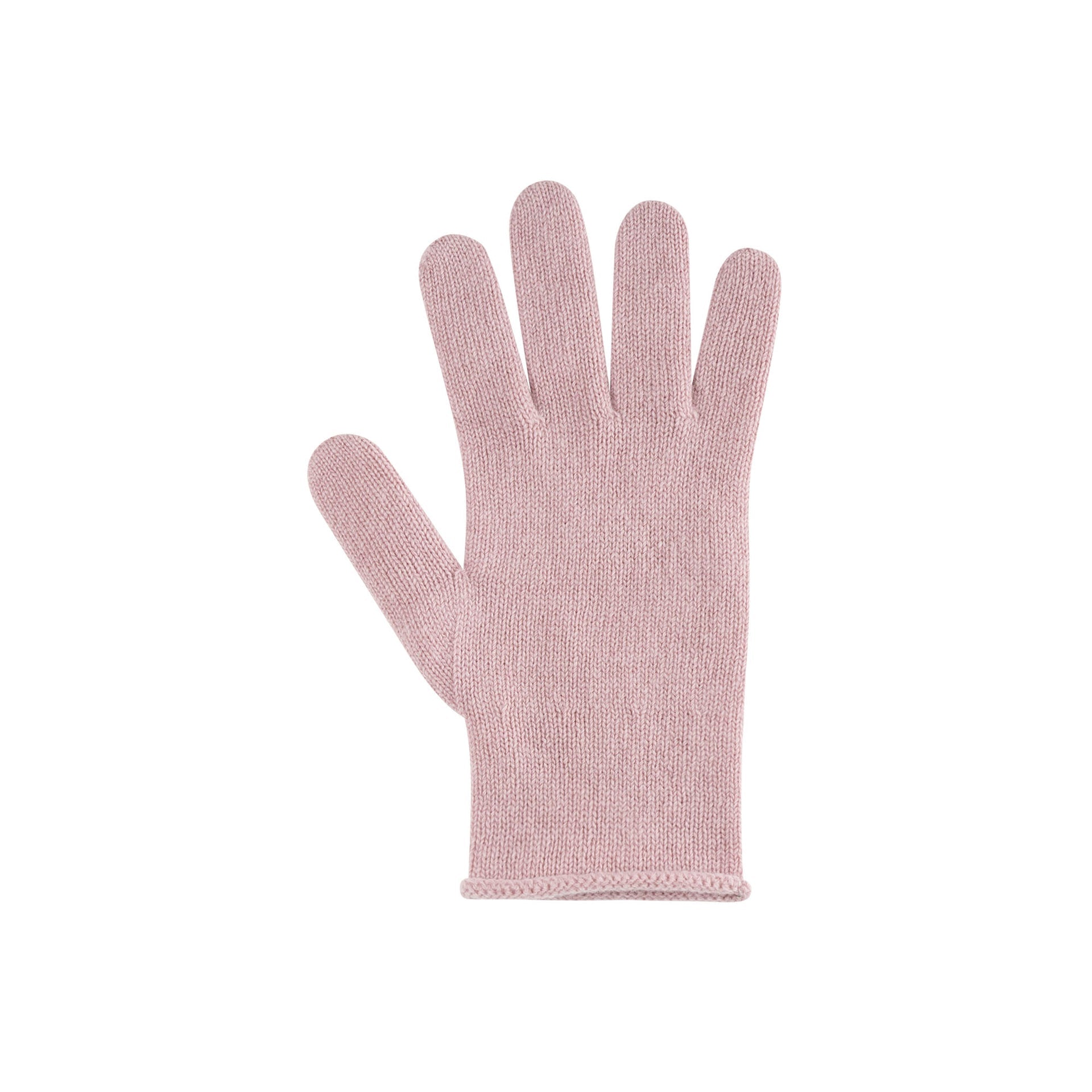 PurePure Erwachsenen Finger-Handschuhe Merino-Kaschmir - rose - Familienbande